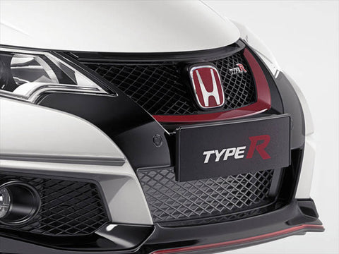 Genuine Honda Civic Type'R Front Grille Garnish (Rally Red) (2016-)