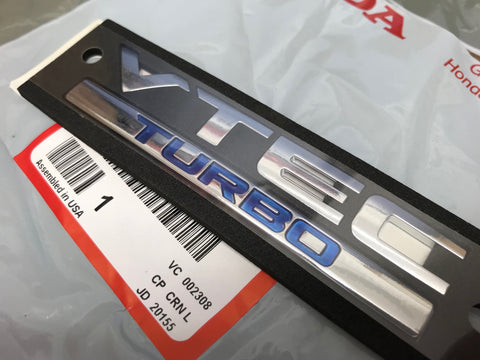 Genuine Honda VTEC Turbo Badge