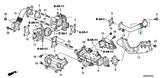 Genuine Honda I-DTEC 2.2 Diesel EGR Cooler Pipe - Accord, CR-V, Civic